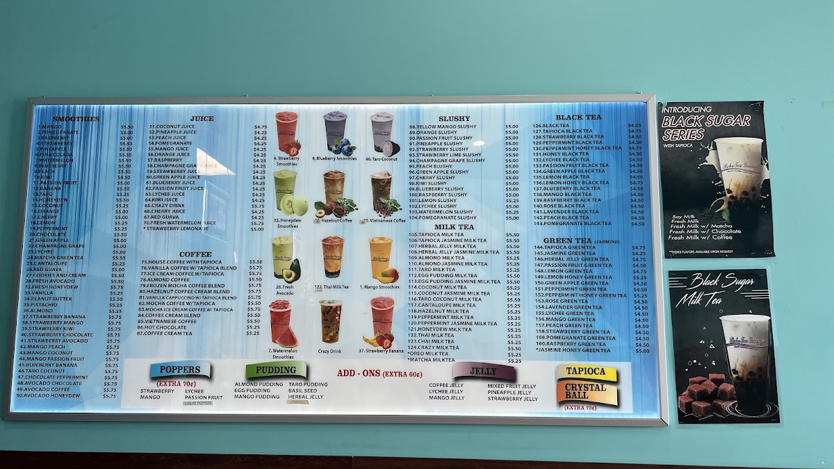 Boba Tea Lounge Menu - Image 4