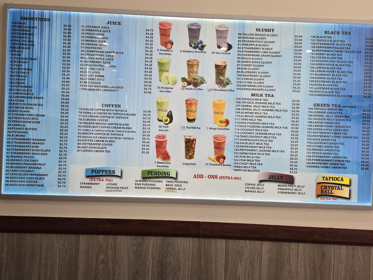 Boba Tea Lounge Menu - Image 6